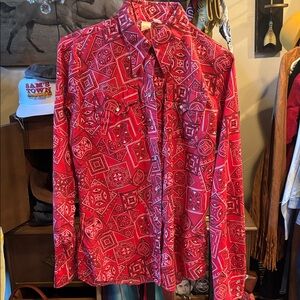 Vintage Western Pearl Snap